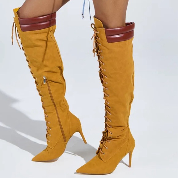 OVER-THE-KNEE FASHION BOOT - Picture 4 of 7
